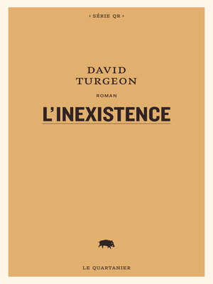 cover image of L'inexistence
